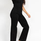 Judy Blue - High Waist Tummy Control Jumpsuit Straight Leg Jeans