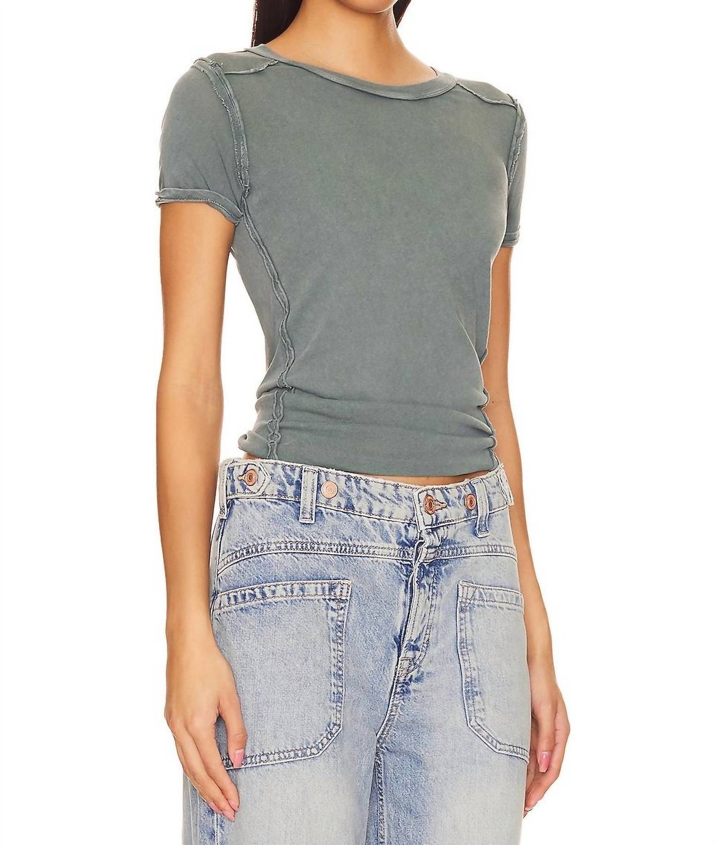 Free People - Wild Short Sleeve Tee