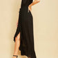 Entro - Off the Shoulder High Low Dress