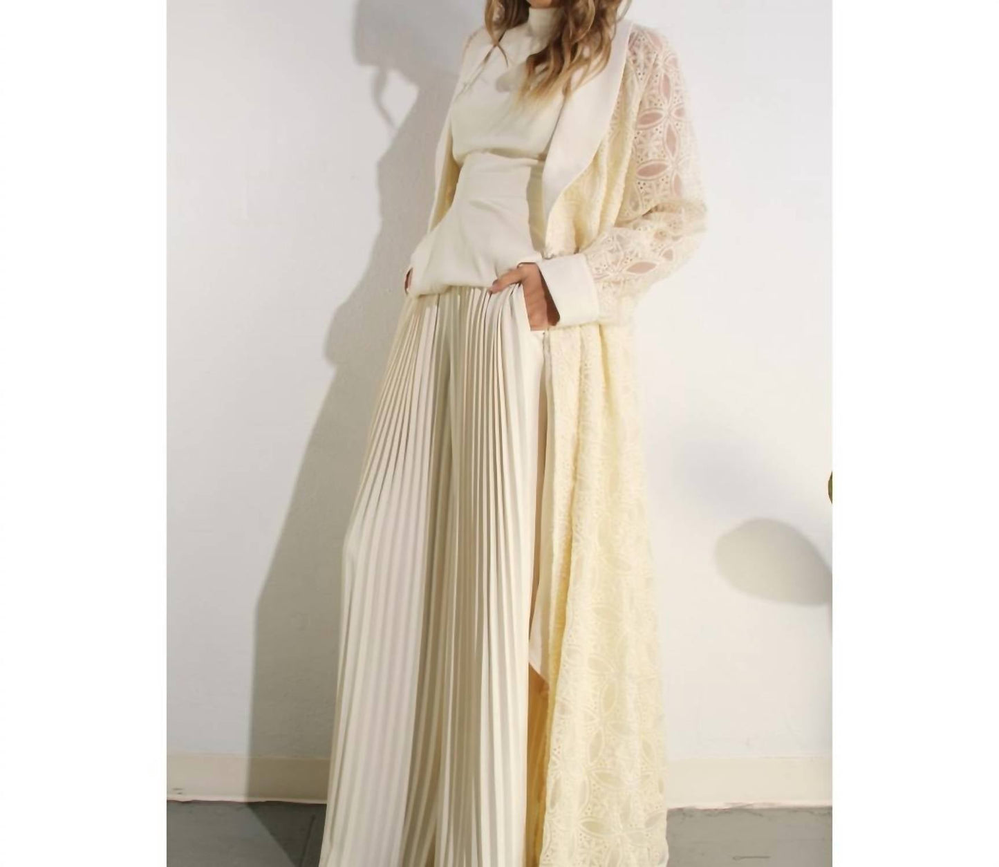 Mulla - Crochet Lace Jacket Dress