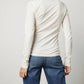 Velvet By Graham & Spencer - Gauzy Whisper Fitted Mock Neck Tee