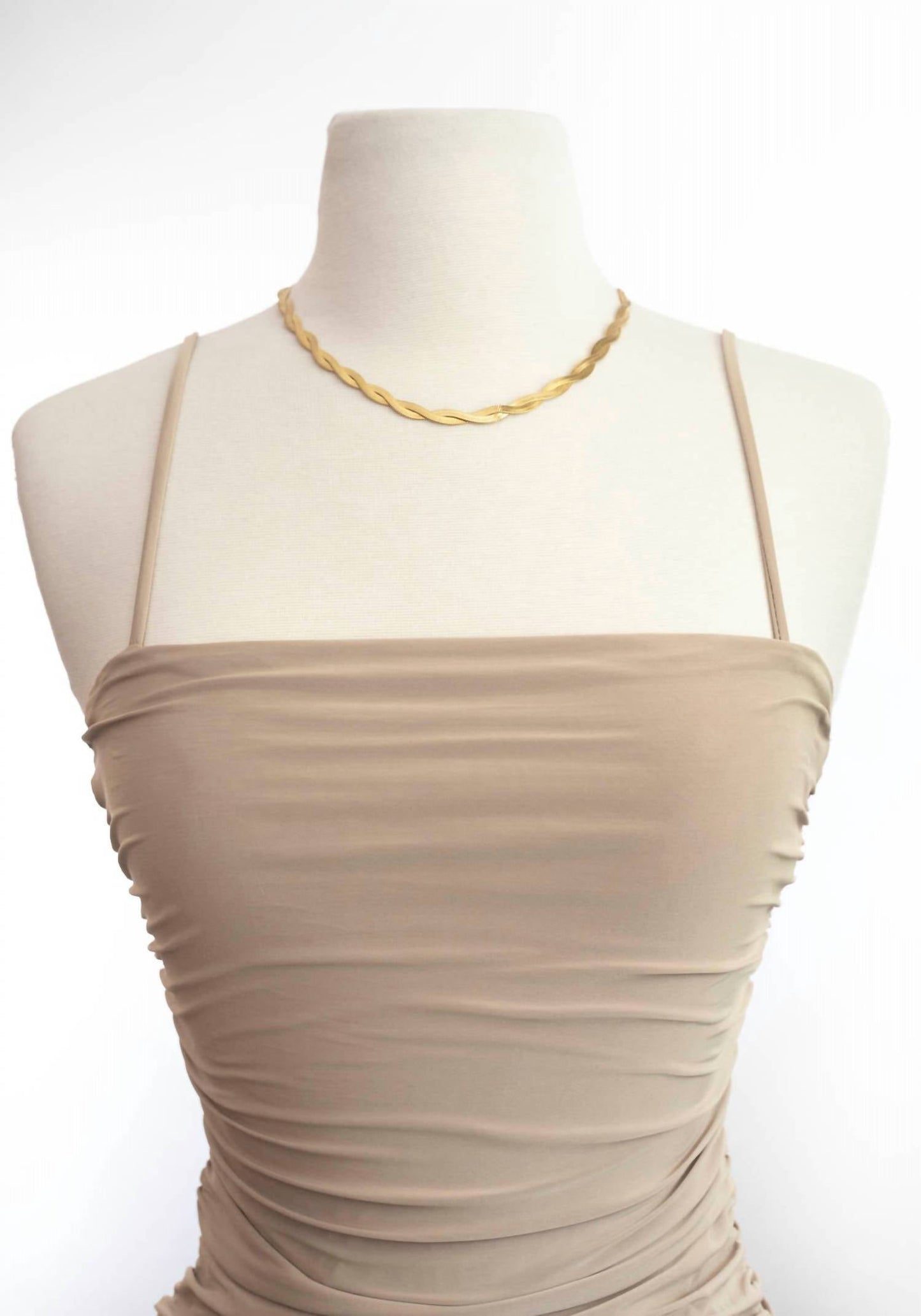 Let'S Go Uptown - Side Ruched Midi Dress