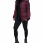 Steve Madden - Juniors Faux-fur-lined Hooded Puffer Coat