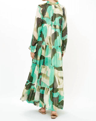 Oliphant - Long Sleeve Tassel Maxi Dress