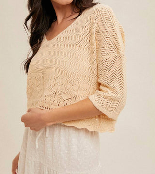 Hem & Thread - Meagan V-neck Sweater