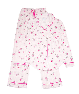 Katie J Nyc - Junior's Rosebud Pattern Maia Pajama Set