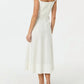 Astr - Charelin Linen Off Shoulder Dress
