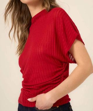 Project Social T - Holly Funnel Neck Dolman Top