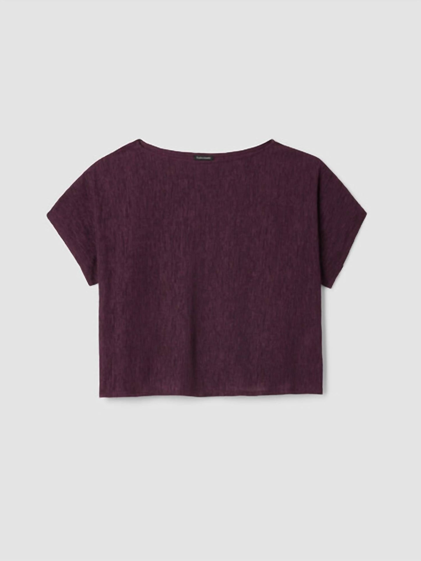 Eileen Fisher - Woven Plissé Dolman Sleeve Top