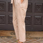 Dolce Cabo - Faux Suede Paper Bag Waist Pant With Tie