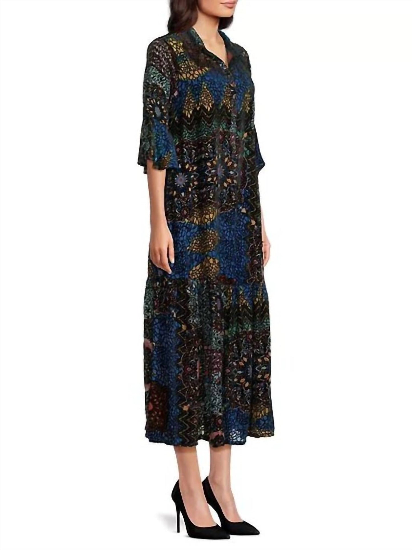 Johnny Was - NASH BURNOUT SLIP DRESS