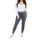 Julia Rose - Fleece Full Length Leggings With Pockets