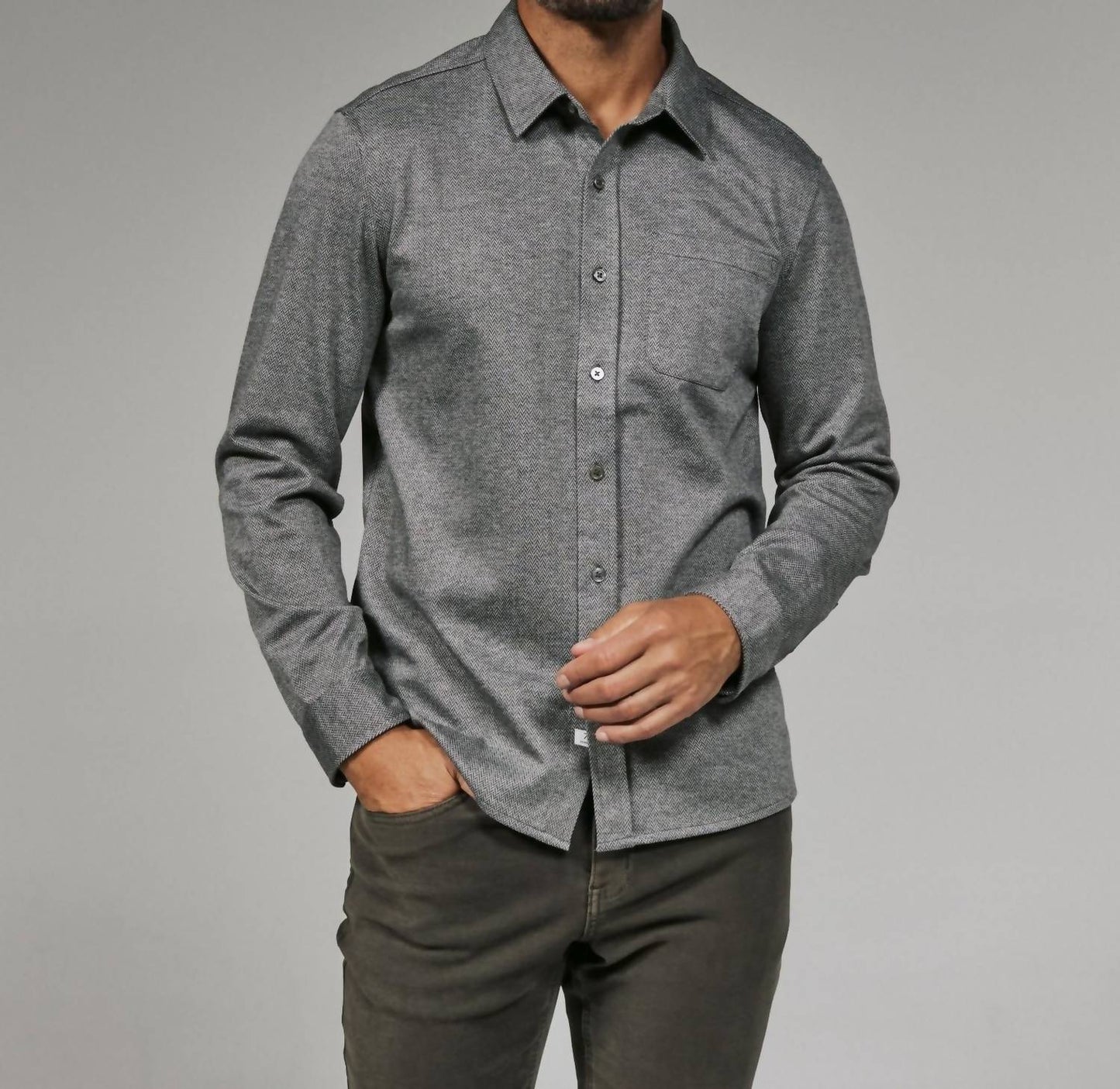 7Diamonds - Generation Knit Button Down Shirt