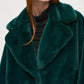 Joseph Ribkoff - Faux Fur Straight Coat
