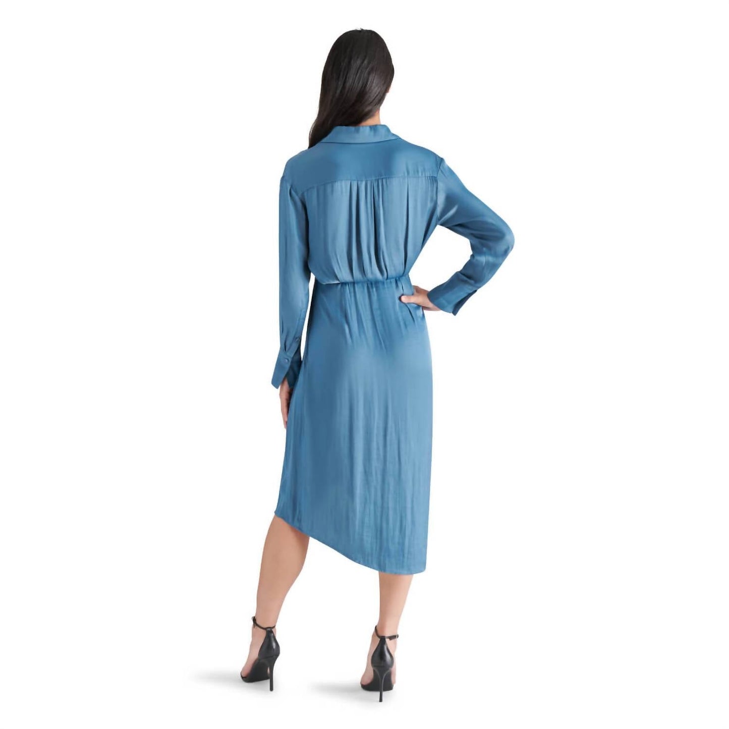 Steve Madden - Martina Asymmetrical Hem Shirt Dress