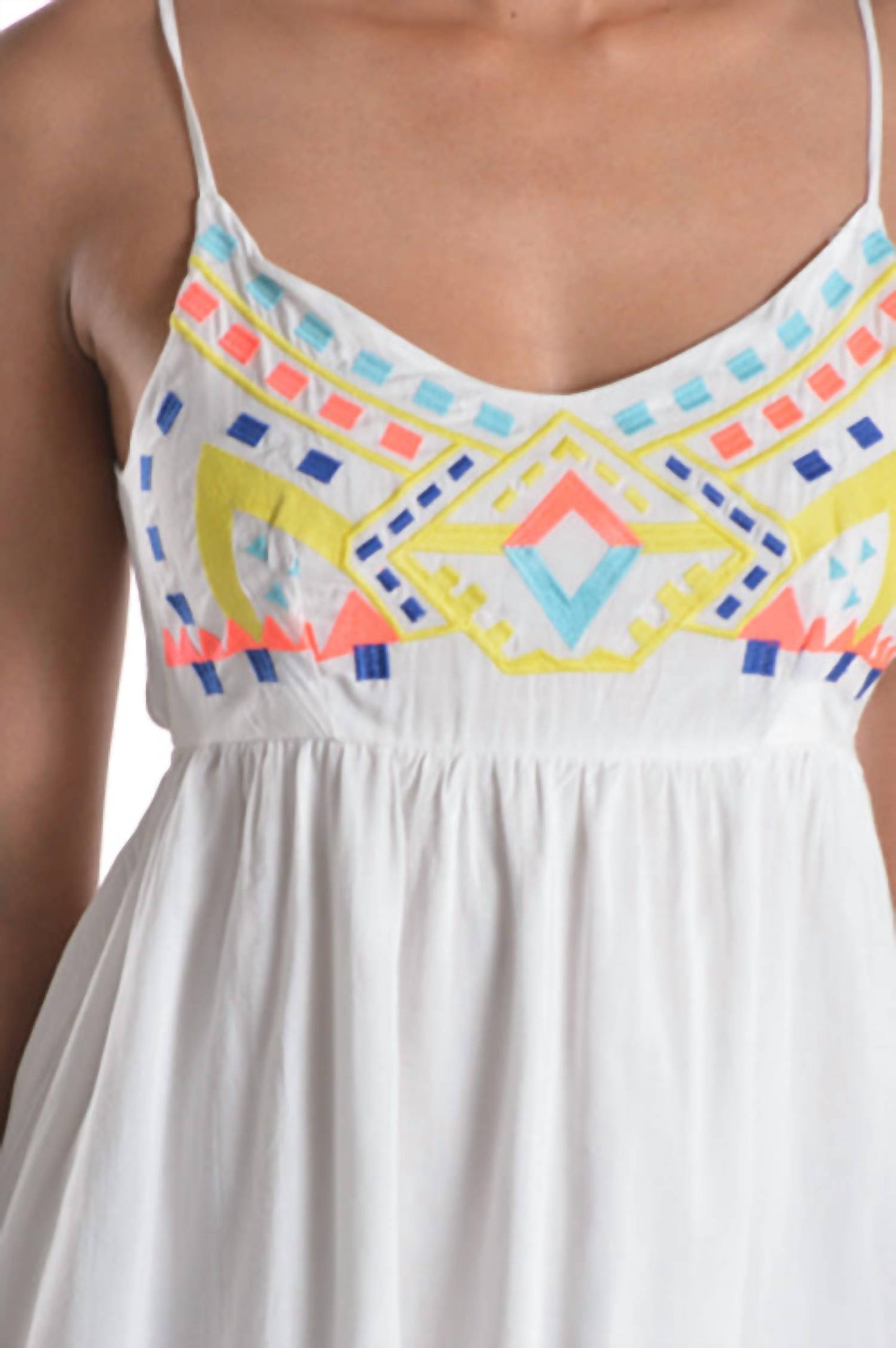 A.Peach - Embroidered Coverup Dress