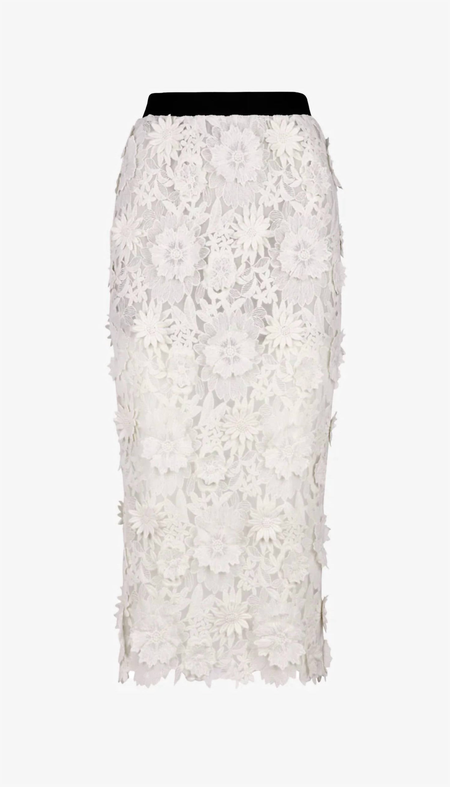Smythe - Appliqué Pencil Skirt