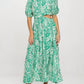 Meet Me In Santorini - Verdant Cut Maxi