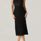 Astr - Women's Floral Lace Knit Dress