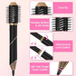 5-in-1 Black and Gold Ionic Hot Air Styler Set