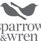 Sparrow & Wren Sweatshirt Sherpa Throw 50" x 70" Oatmeal