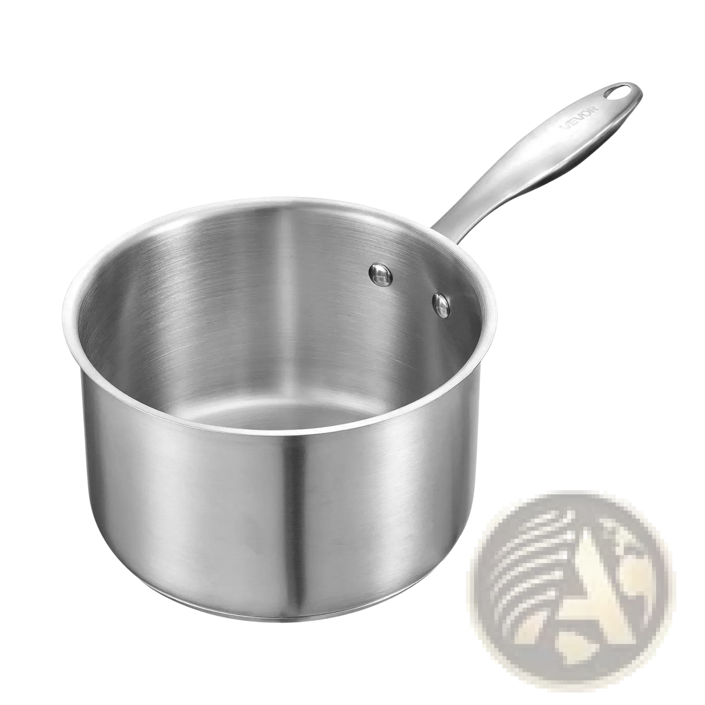 2.5 Qt Stainless Steel Saucepan with Steamer Basket