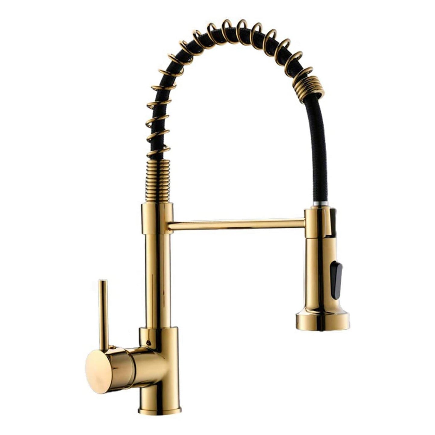 2Function 1Handle Pull Down Spray Swivel Kitchen Faucet  163in H