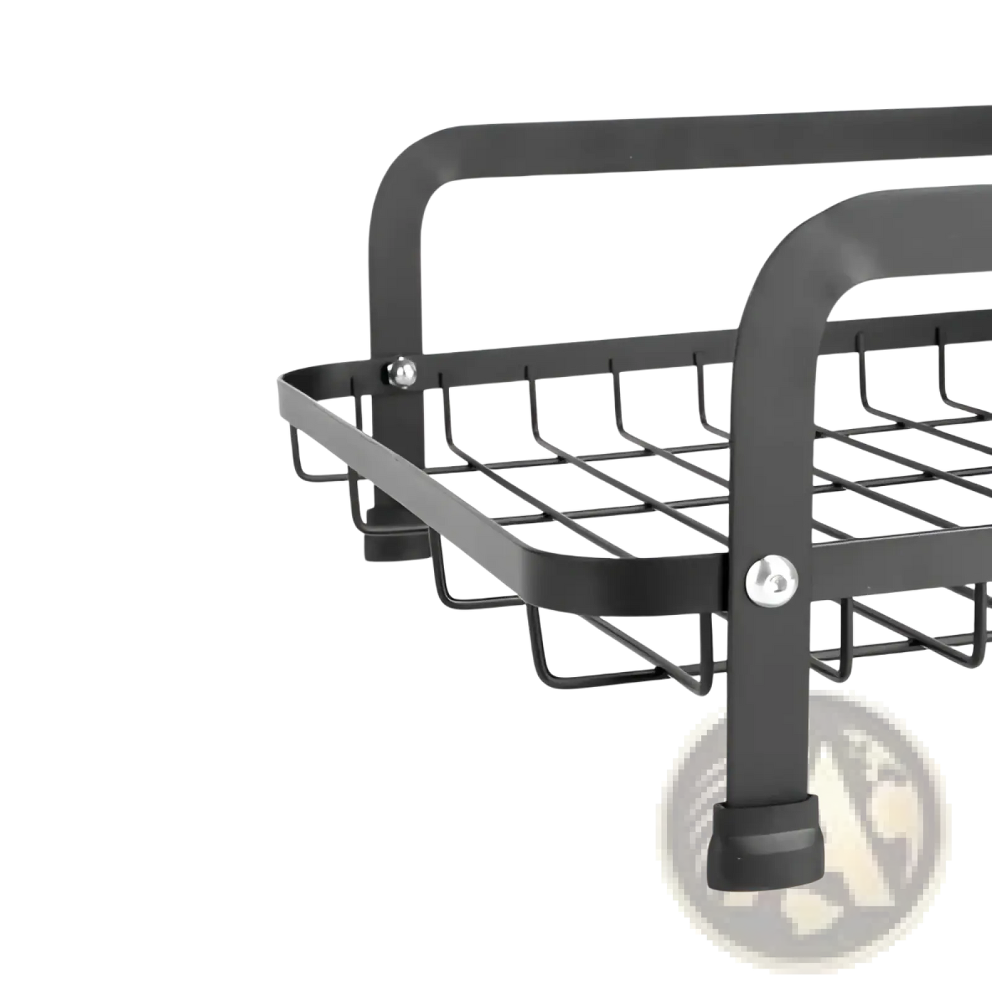 2-tier Dish Drying Rack with Drainboard and Wood Board