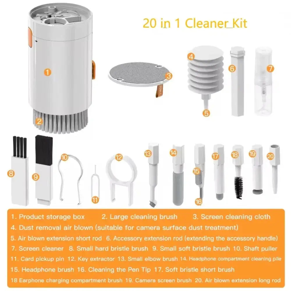 20-in-1 Universal Electronics and Keyboard Cleaning Kit