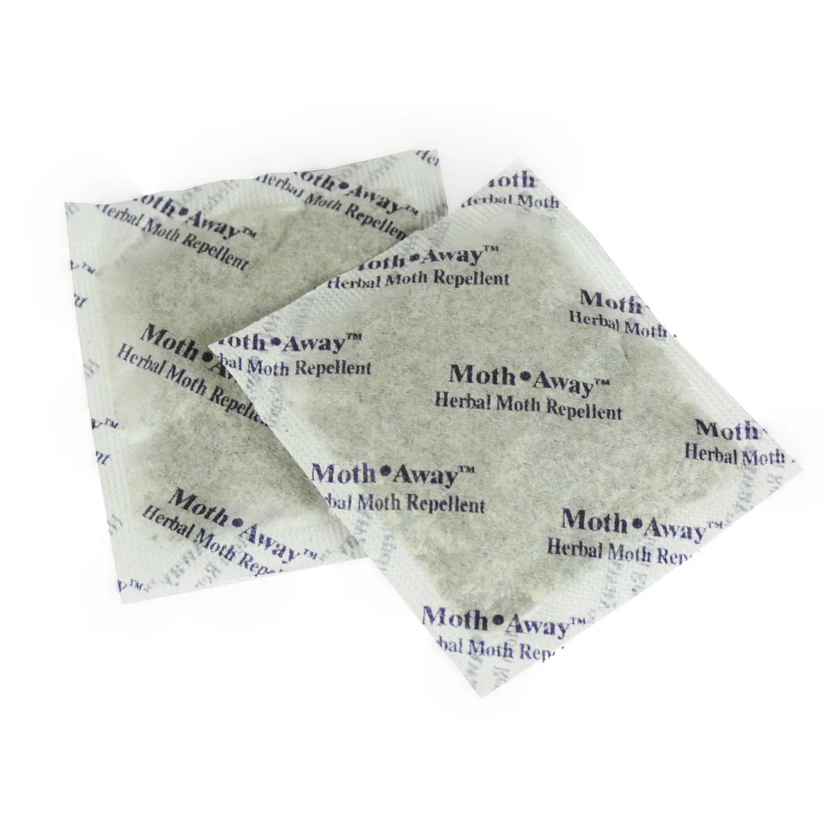 Moth Away Sachets Nontoxic (White 2.25" x 2.25")
