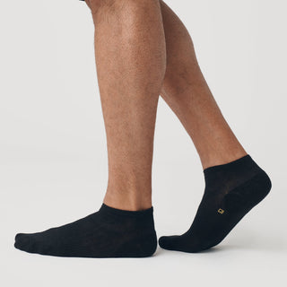 Black Ankle Sock 6-Pack