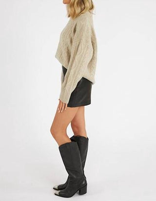 Agolde - Agda Mini Leather Detox