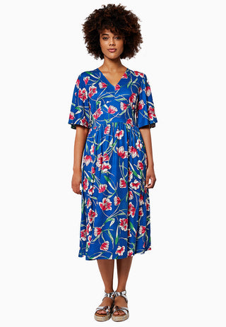 Leota Women's Zoe In Wild Tulip Dresss Blue