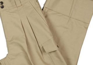 LAUREN Ralph Lauren Stretch Cotton Cropped Cargo Pants White Size 12
