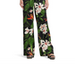 LAUREN Ralph Lauren Floral Satin Charmeuse Wide-Leg Pants Multi