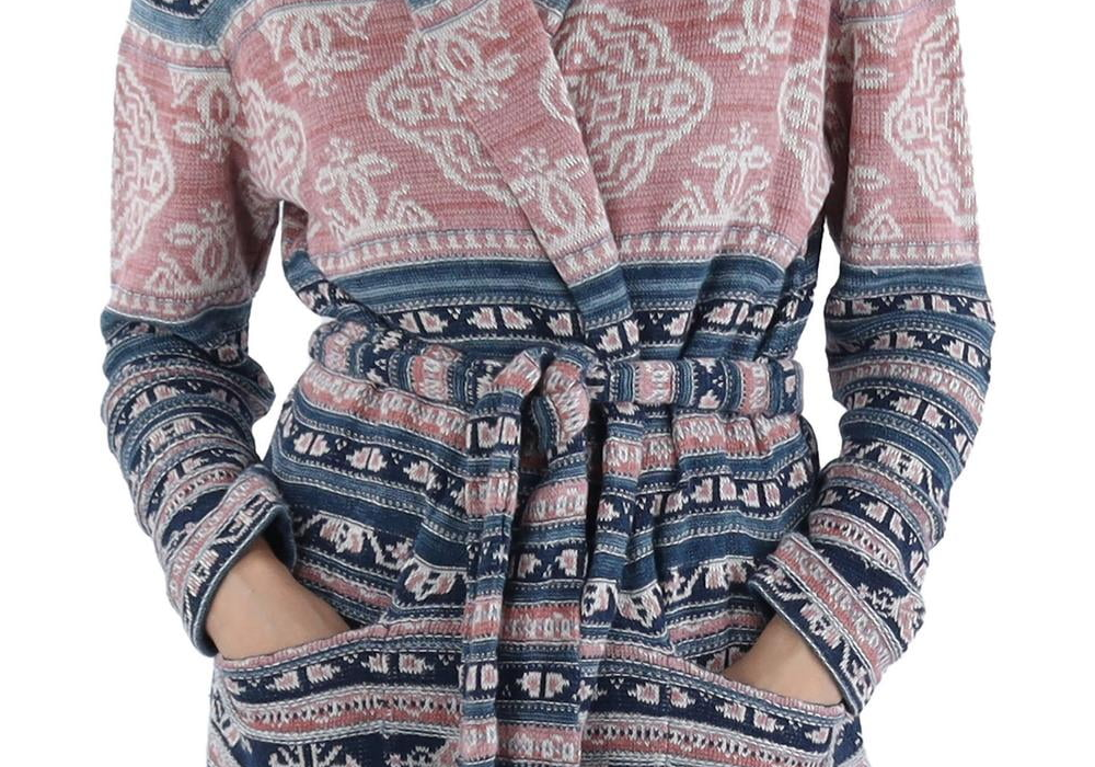 Lauren Ralph Lauren Womens Cardigan Tie Front Cardigan Sweater Multi Size XL