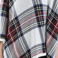 Lauren Ralph Lauren Women's Checked Plaid Wool-Blend Poncho Sweater Multi