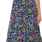 Leota Women's Samantha Floral Print Sleeveless Dress Blue Size X-Small