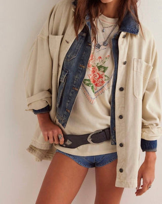 Free People - Love Rose Tee