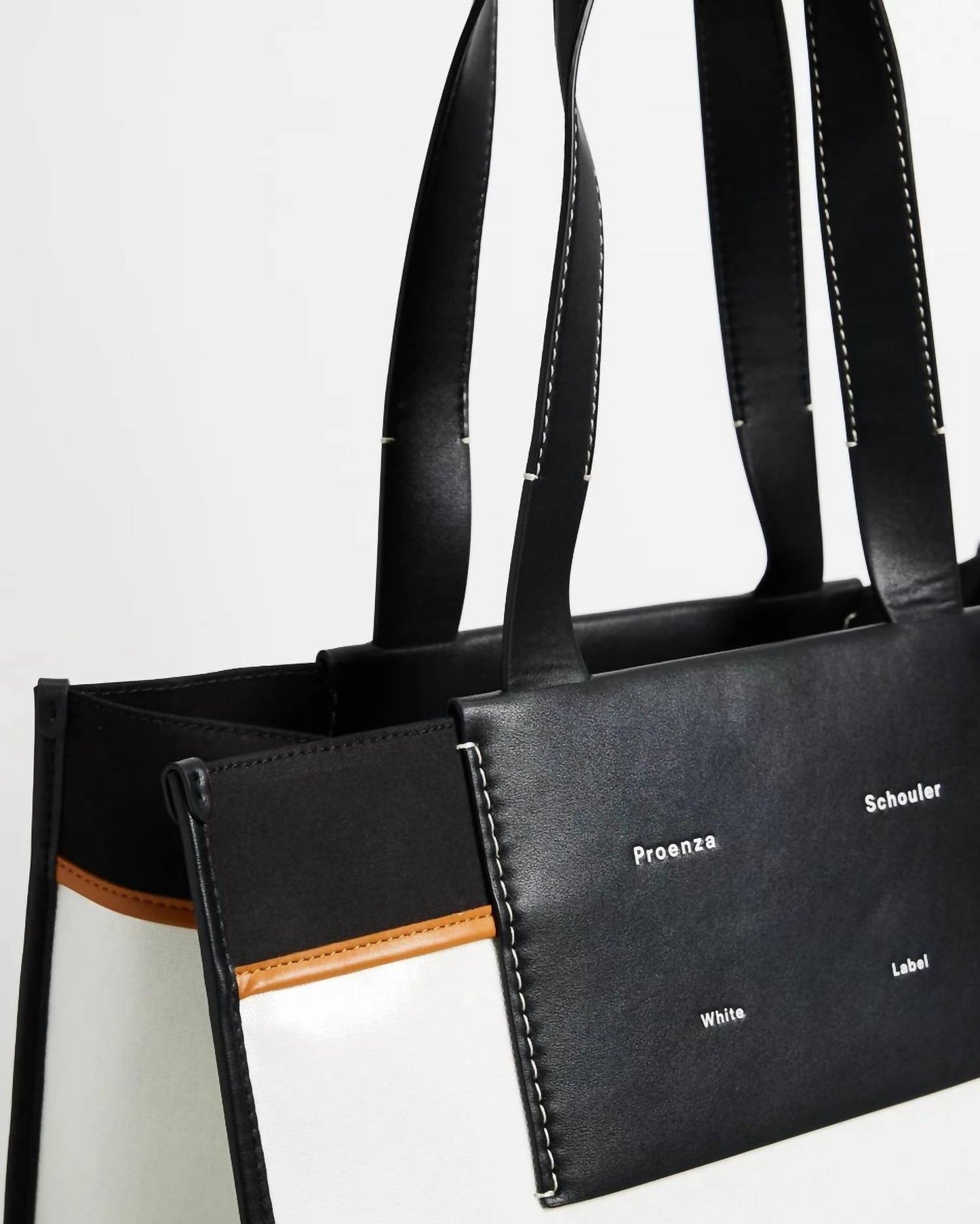 Proenza Schouler White Label - Women's Xl Morris Coated Canvas Tote Bag