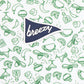 Breezy Golf - Men's Mexican Food Golf Polo