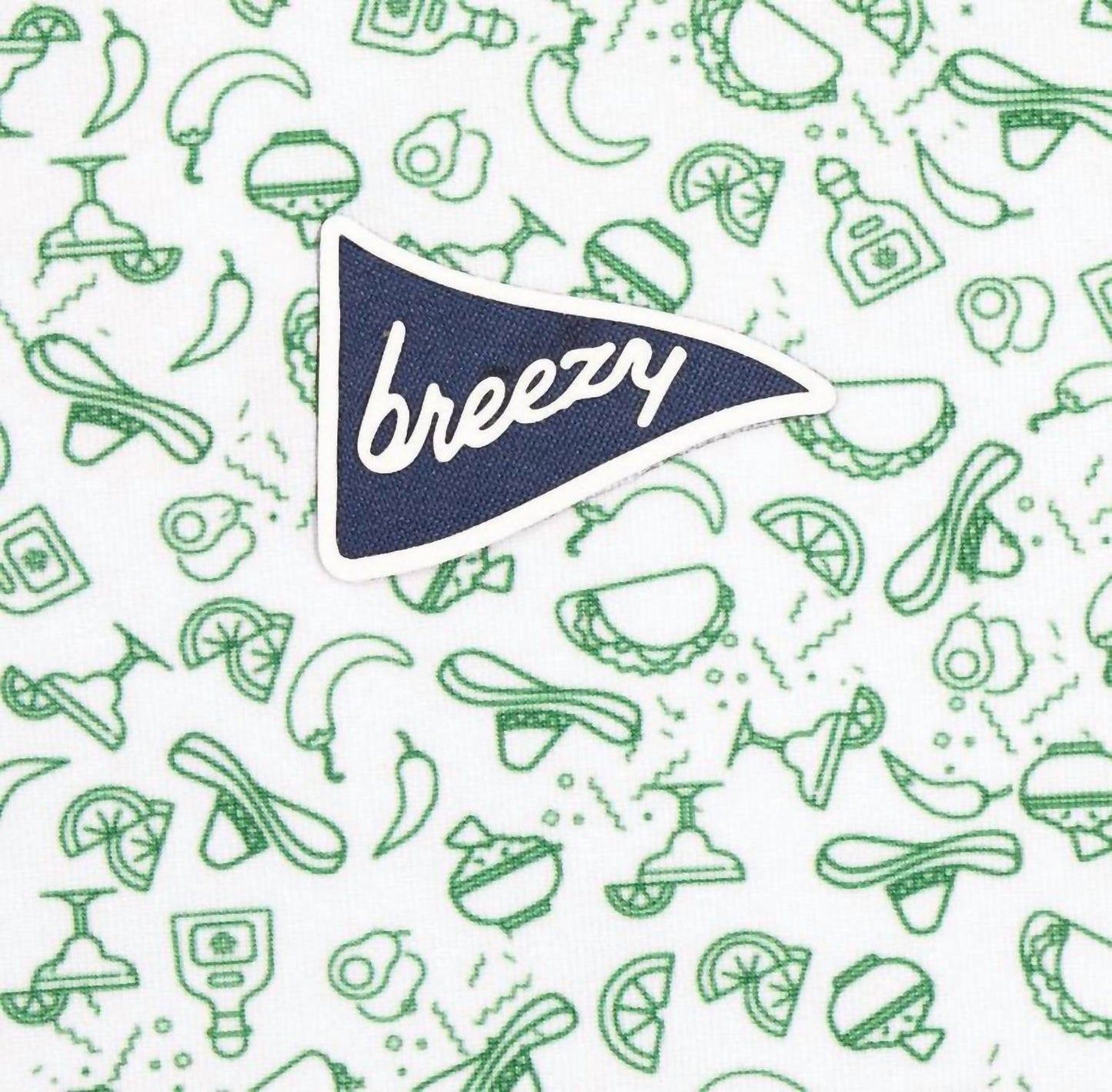 Breezy Golf - Men's Mexican Food Golf Polo