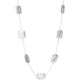 Artisan Silver by Samuel B. Cushion Shape Freshwater Cultured Pearl Necklace