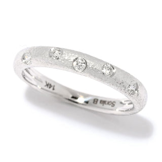 Sonia Bitton Galerie de Bijoux 14K Gold 0.12ctw Diamond Ring