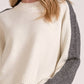 Elan - Marla Color Block Sweater