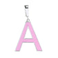 Sorrento Italian Silver 1.75" Enamel Initial Enhancer Pendant