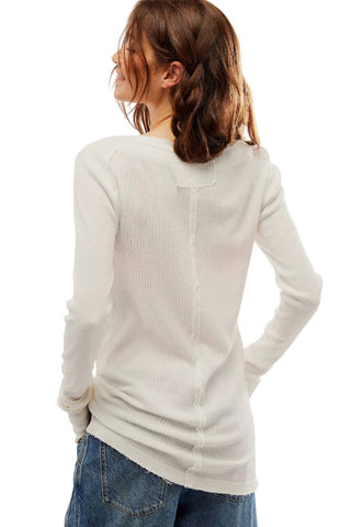 Free People - HONEY B CREW NECK TOP