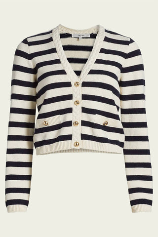 Frame - The Harbor Stripe Cardigan