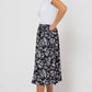 Leota Women's Mindy Midi Skirt Black Size Medium