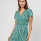 Leota Women's Amiya Dress Green Size Large